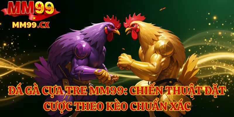 Đá gà cựa tre MM99: Chiến thuật đặt cược theo kèo chuẩn xác 1 Đá gà cựa tre MM99